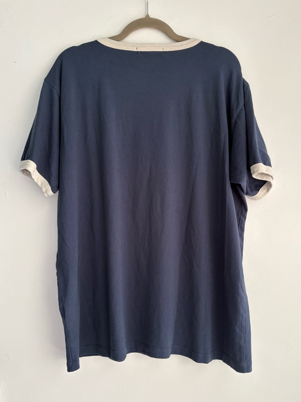 Free People Daydreamer Classic Star Oversized Ringer Tee🔥XL• Navy - Picture 8 of 10
